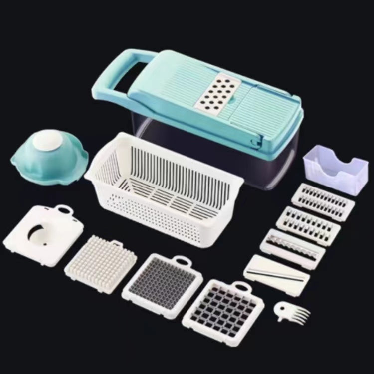 12 In 1 Manual Vegetable Chopper - Multi-functional Kitchen Gadget