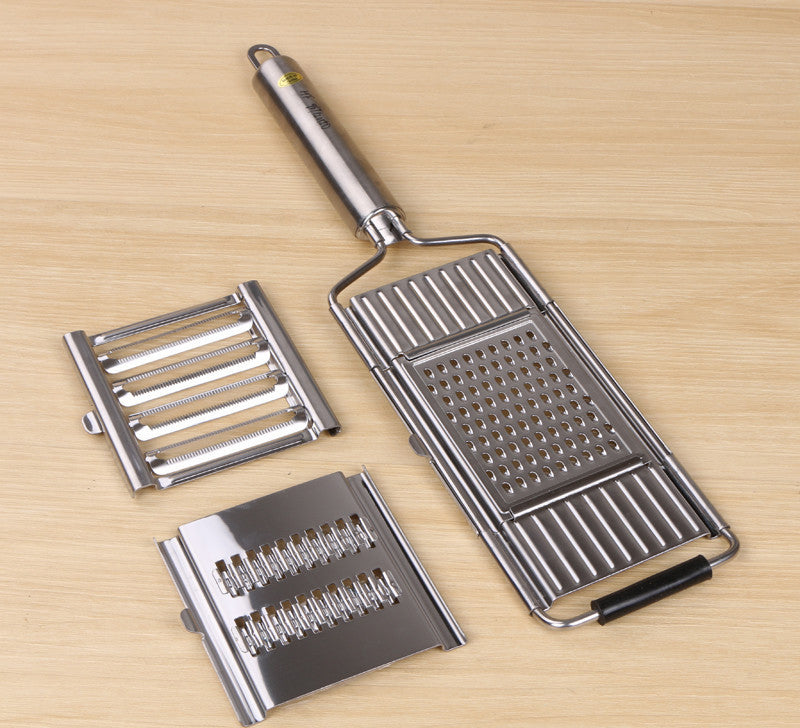 Stainless Steel Grater & Slicer Set