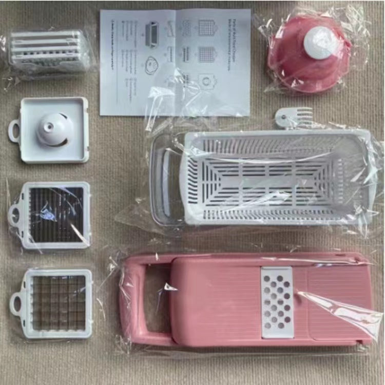 12 In 1 Manual Vegetable Chopper - Multi-functional Kitchen Gadget