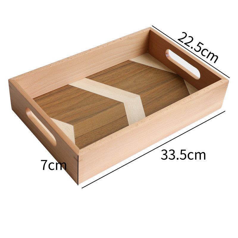 Handcrafted Wooden Cake Tray