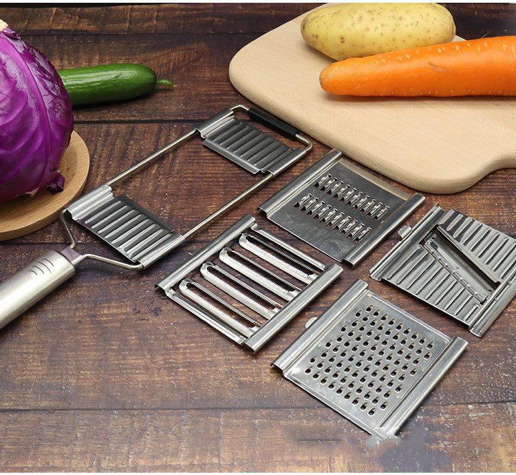 Stainless Steel Grater & Slicer Set