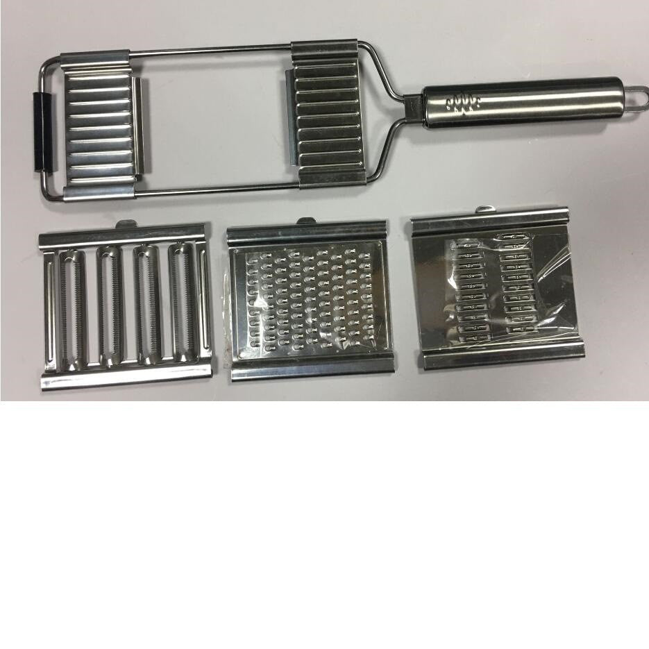 Stainless Steel Grater & Slicer Set