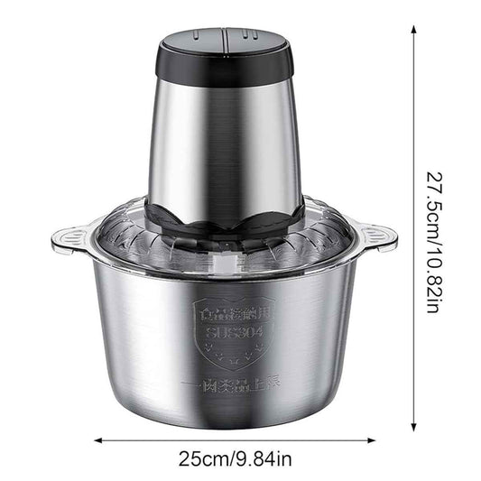 Electric Meat Grinder with Adjustable Speed and 3L Bowl