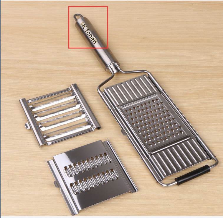 Stainless Steel Grater & Slicer Set