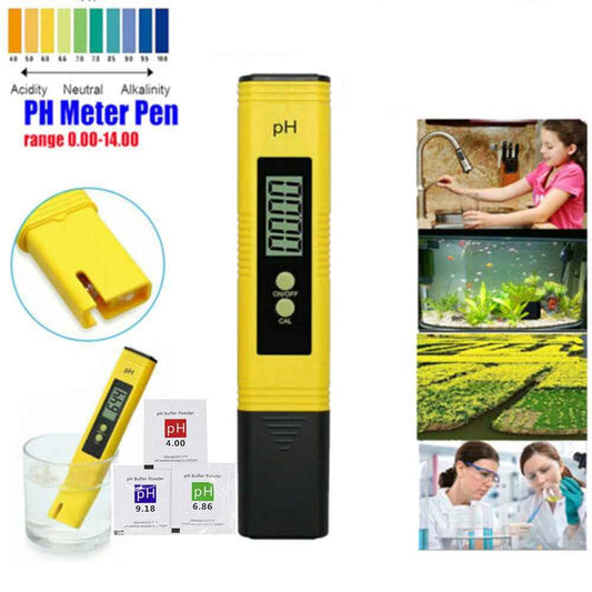 High Precision Digital pH Meter 0.01 for Water Quality Testing