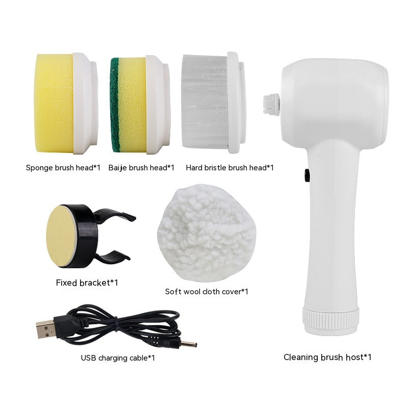 Electric 4 In 1 Cordless Cleaning Brush