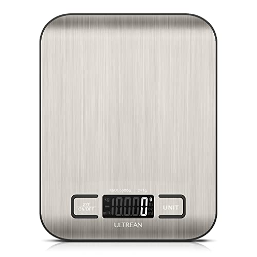 Ultrean 11lb Digital Kitchen Scale with Tare Function