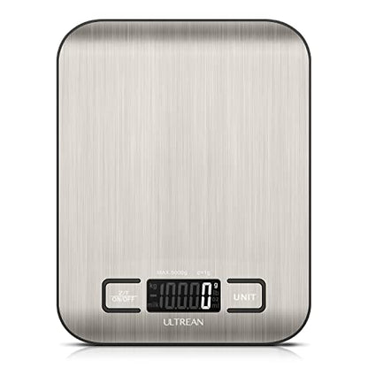 Ultrean 11lb Digital Kitchen Scale with Tare Function