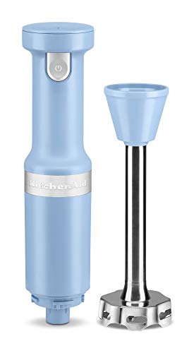 KitchenAid KitchenAid Cordless Variable Speed Hand Blender with Chopper and Whisk Attachment - KHBBV83, Blue Velvet