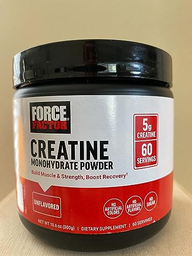 Force Factor FORCE FACTOR Creatine Monohydrate – Boost Muscle & Strength