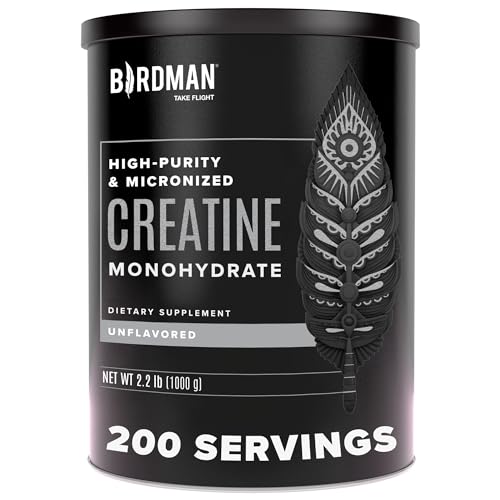 BIRDMAN BIRDMAN Creatine Monohydrate Powder – Boost Performance & Recovery