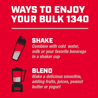 GNC GNC Pro Performance Bulk 1340 - Vanilla Ice Cream, 9 Servings, Supports Muscle Energy, Recovery and Growth