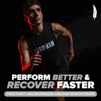 BIRDMAN BIRDMAN Creatine Monohydrate Powder – Boost Performance & Recovery