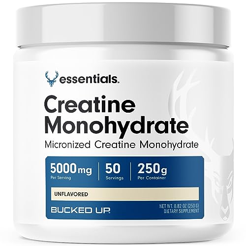 Bucked Up Micronized Creatine Monohydrate - Boost Your Power