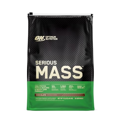 Optimum Nutrition Serious Mass Weight Gainer Protein Powder - Chocolate