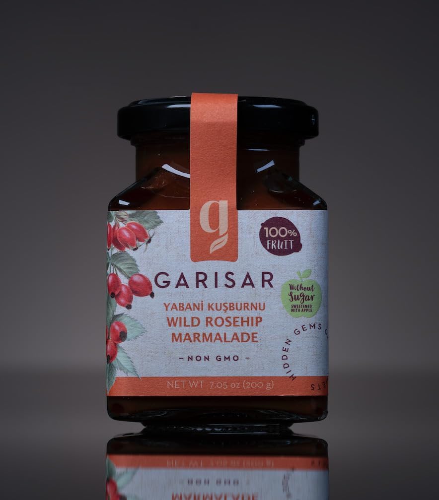 GARISAR Garisar- Wild Rosehip Marmalade- 80% Fruit - 7.7 - Sugar Free