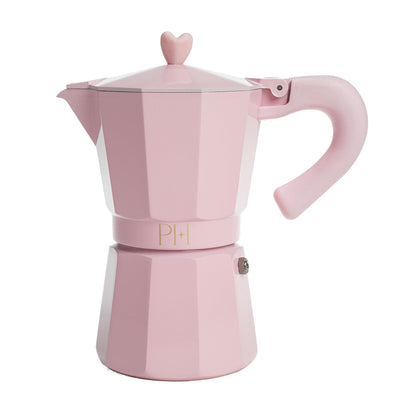 Paris Hilton 6-Cup Stovetop Espresso Maker - Pink