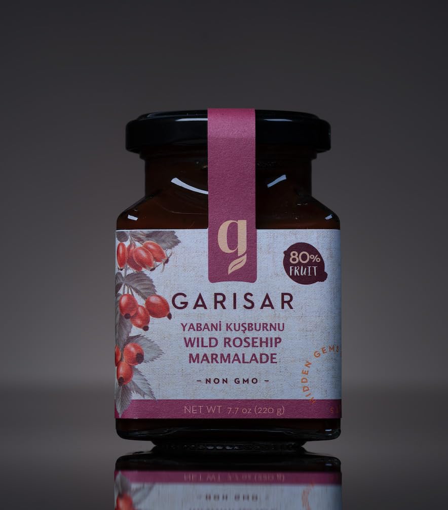 GARISAR Garisar- Wild Rosehip Marmalade- 80% Fruit - 7.7 - Sugar Free