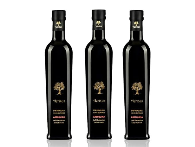 Hermus | Extra Virgin Olive Oil | Award Winning | Premium Quality |%100 Arbequina | Very Early Harvest | High in Polyphenols