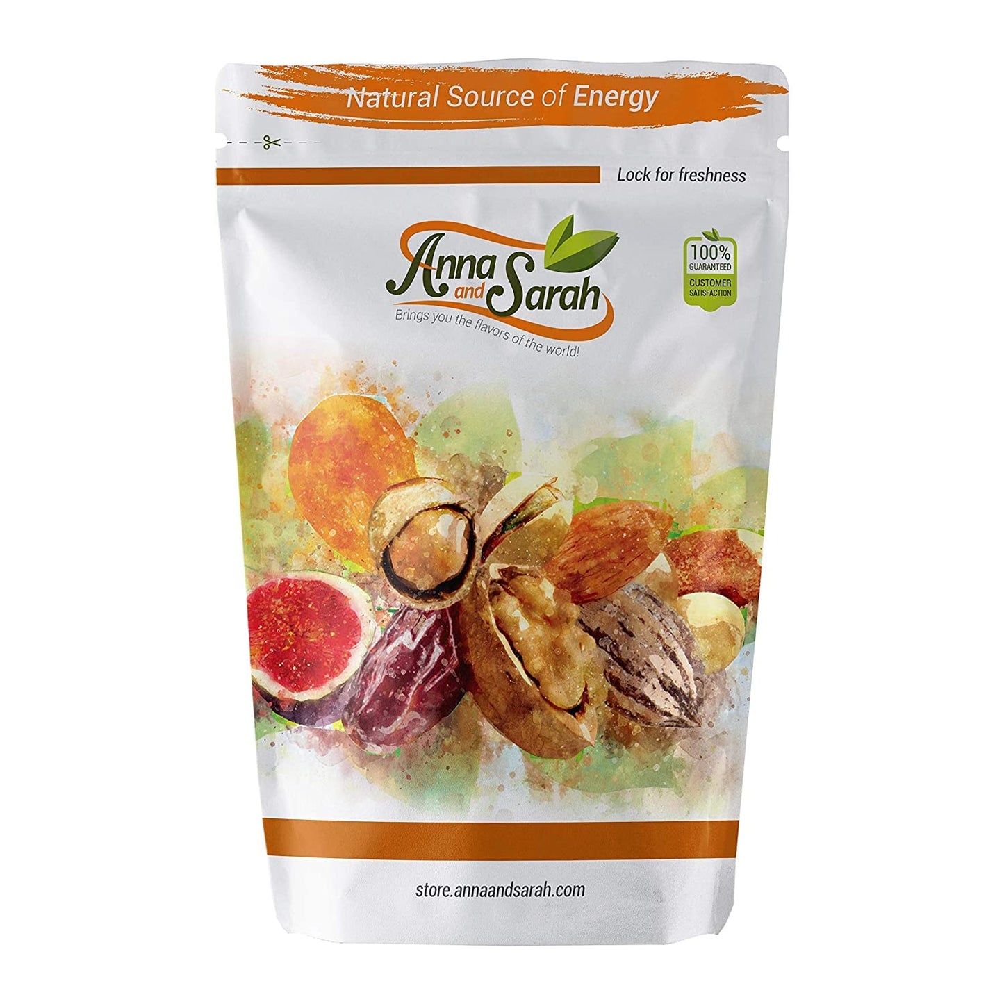 Anna and Sarah Jumbo California Almonds In Shell, Raw, in Resealable Bag, 2 Lbs