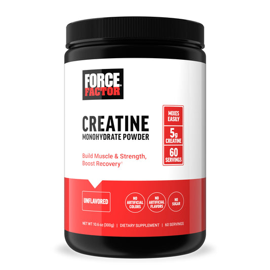 FORCE FACTOR Creatine Monohydrate – Boost Muscle & Strength