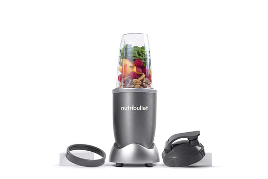 NutriBullet NutriBullet NBR-0601WM 600W Nutrient Extractor, 6pcs, Gray (Renewed)