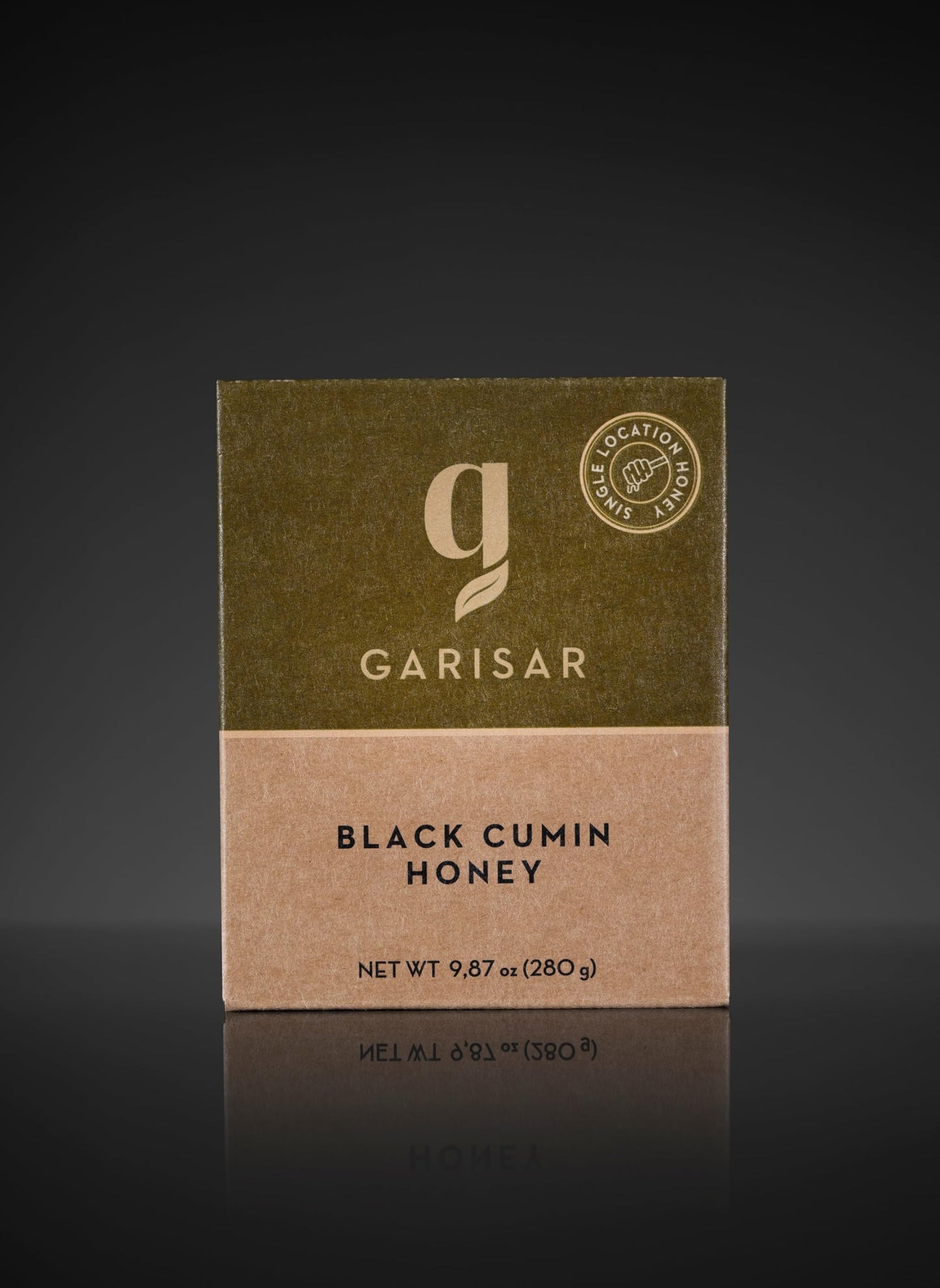 GARISAR Garisar Premium Single Location Black Cumin Honey | Pure Natural Honey Rich in Proline | 9.9 Ounce