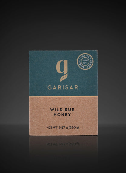 GARISAR Garisar Premium Single Location Wild Rue Honey | Rich in Proline | 9.9 Oz (280 g)