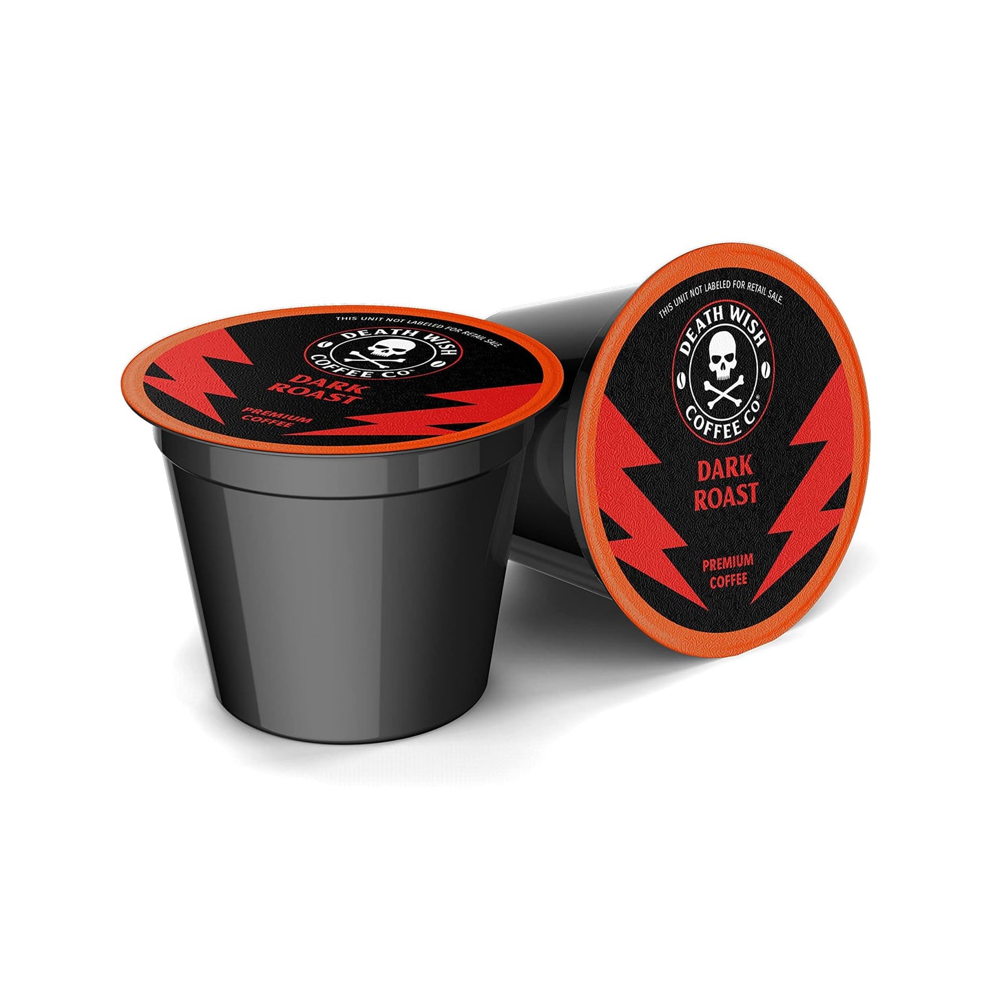 Death Wish Coffee - Dark Roast Single Serve Pods - (50 Count)