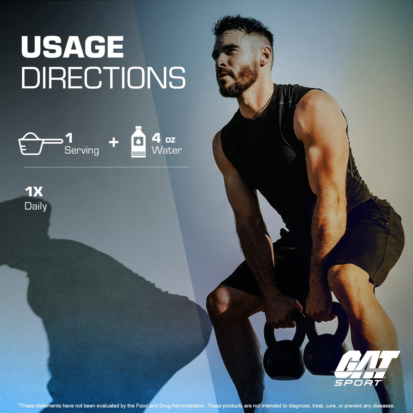 GAT SPORT GAT SPORT Creatine Monohydrate Powder – Boost Strength & Endurance