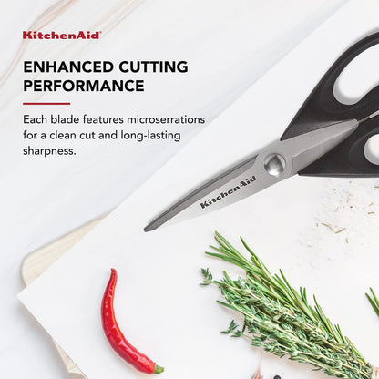 KitchenAid All-Purpose Kitchen Shears with Protective Sheath - Gourmet Grocery Hub