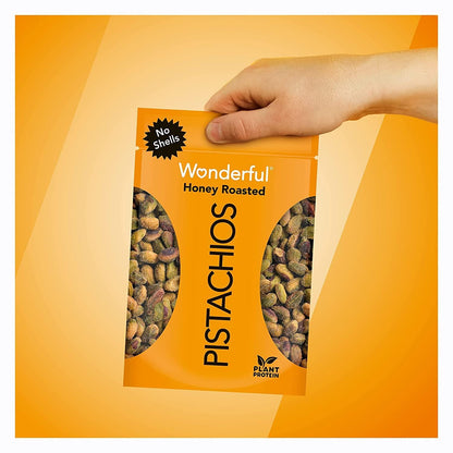 Wonderful Pistachios Wonderful Pistachios No Shells, Chili Roasted, 11 Ounce Bag, Protein Snack, Gluten Free, On-the-Go Snack