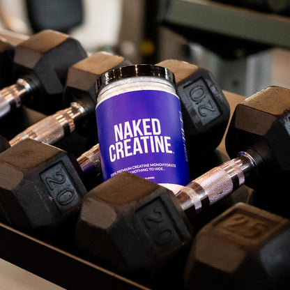 NAKED NAKED Creatine Monohydrate - 1kg, Pure, Vegan, Non-GMO - 200 Servings