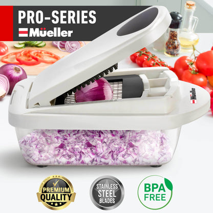 Mueller Pro-Series 10-in-1 Vegetable Chopper & Slicer - Gourmet Grocery Hub