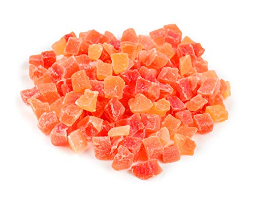 Anna and Sarah Dried Diced Papaya Low Sugar, 2lbs - Anna and Sarah