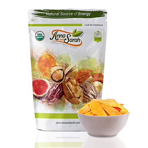 Organic Dried Mango - No Sugar Added, 3 lbs