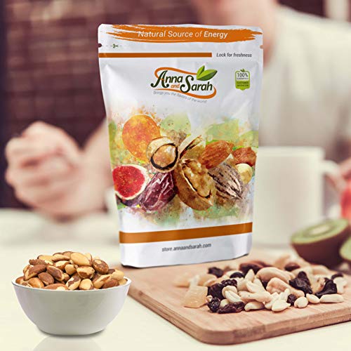 Anna and Sarah Raw Brazil Nuts Jumbo Size Unsalted - Anna and Sarah