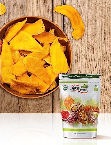 Organic Dried Mango - No Sugar Added, 3 lbs