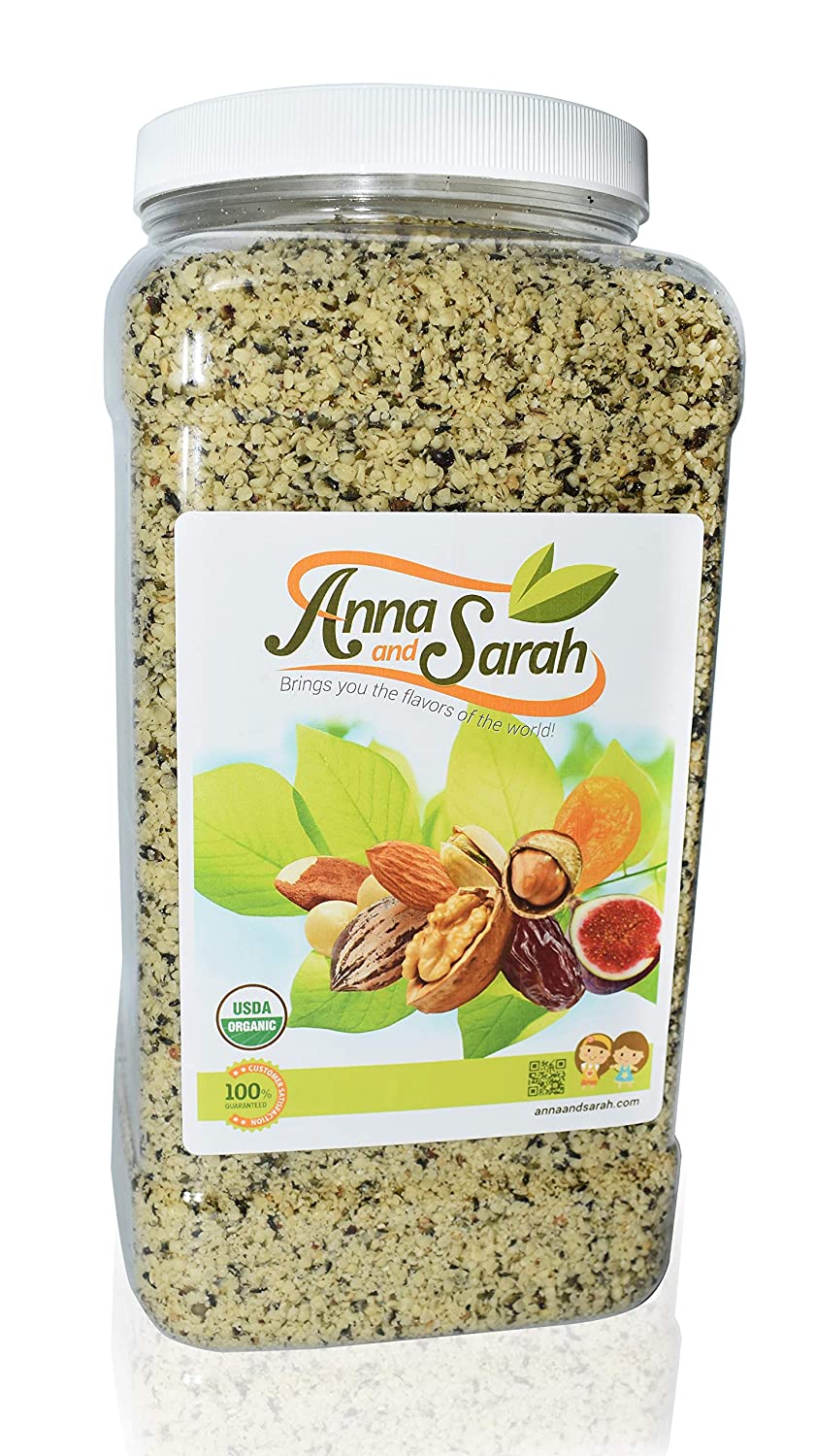 Anna and Sarah Organic Hemp Seeds, 4 Lbs - Anna and Sarah